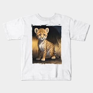 Little Cheetah Kids T-Shirt